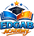 EDGAB Academy logo with graduation cap, books, and stars on a dark background