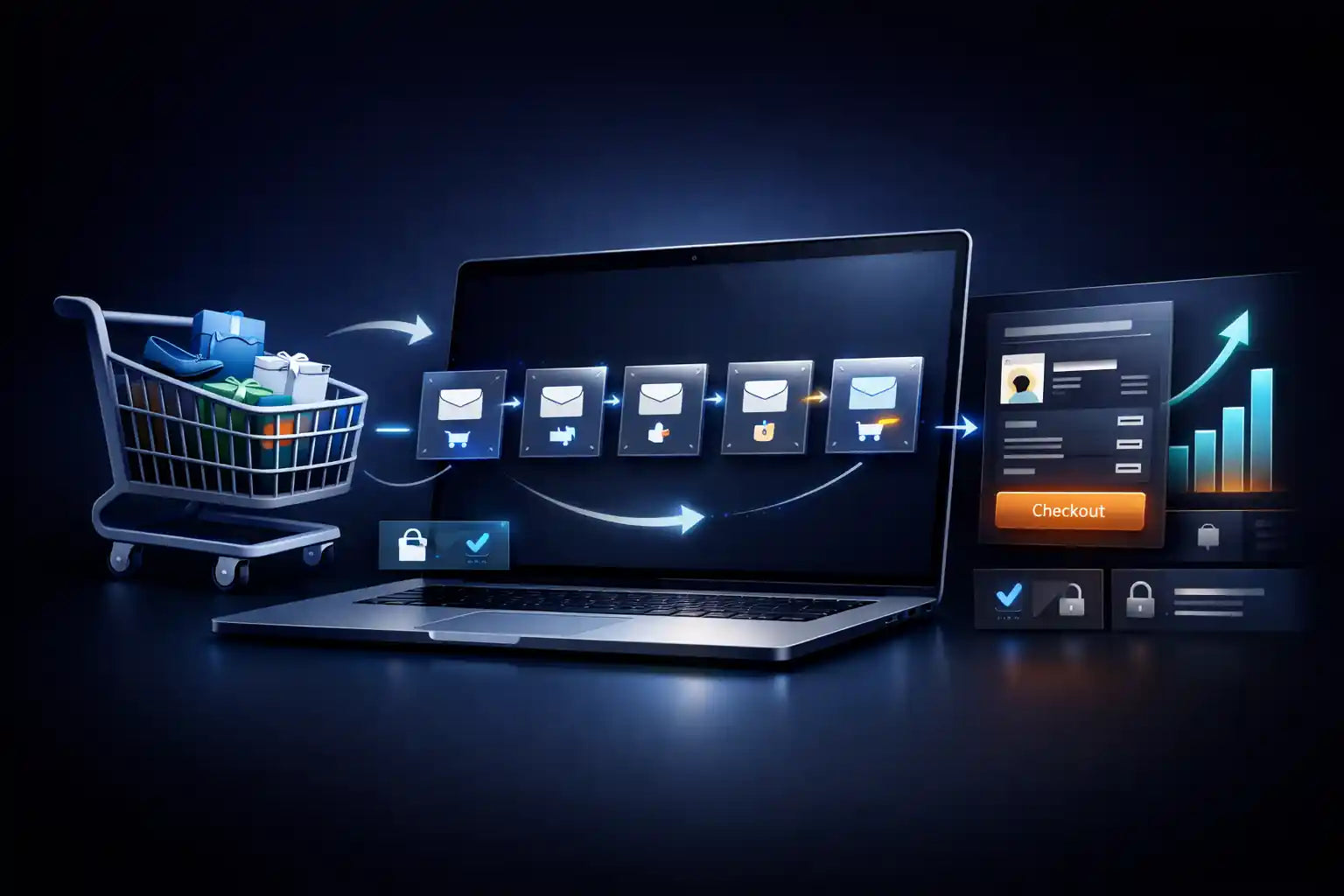 Abandoned Cart Cash Recovery System (Ecom)